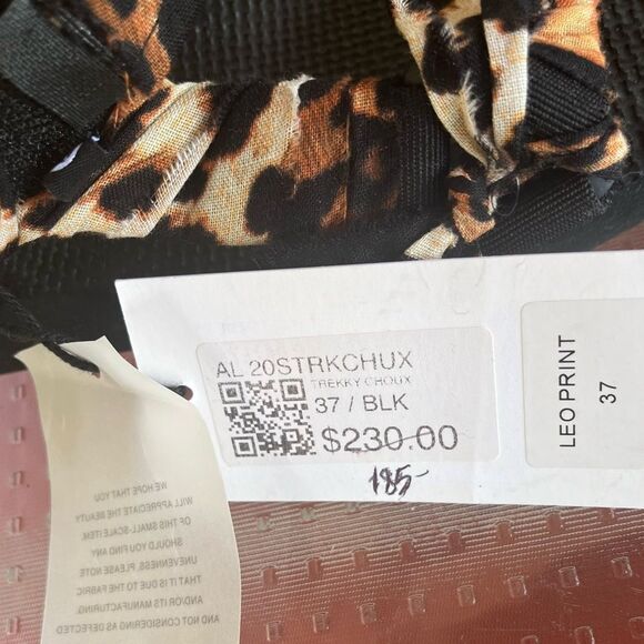 ArizonaLove Trekky Sandal black/brown Leopard print, branded sole, open toe, 37 - Picture 4 of 7